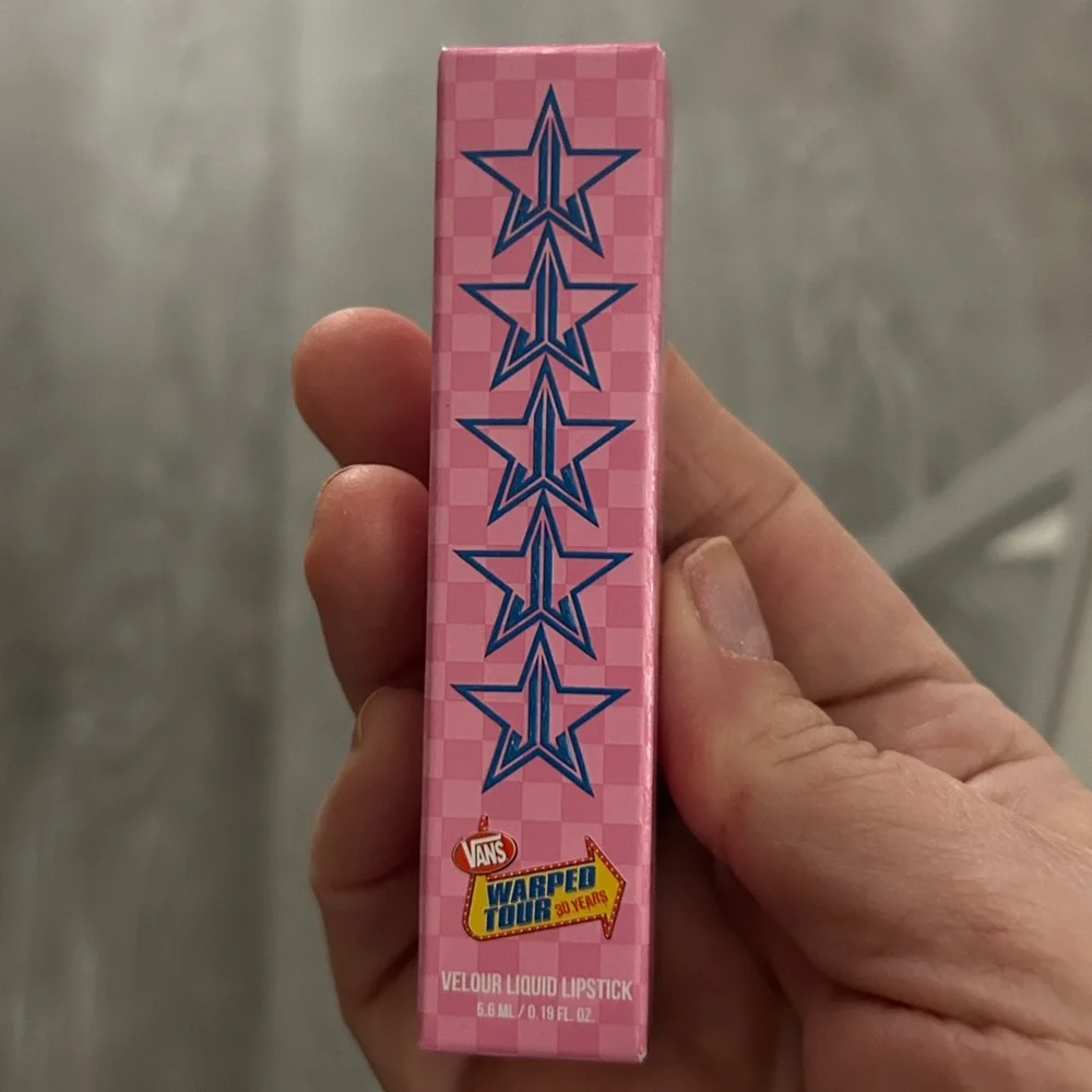 Jeffree Star Backstage Pass Velour Liquid Lipstick Vans Warped Tour Collab NEW